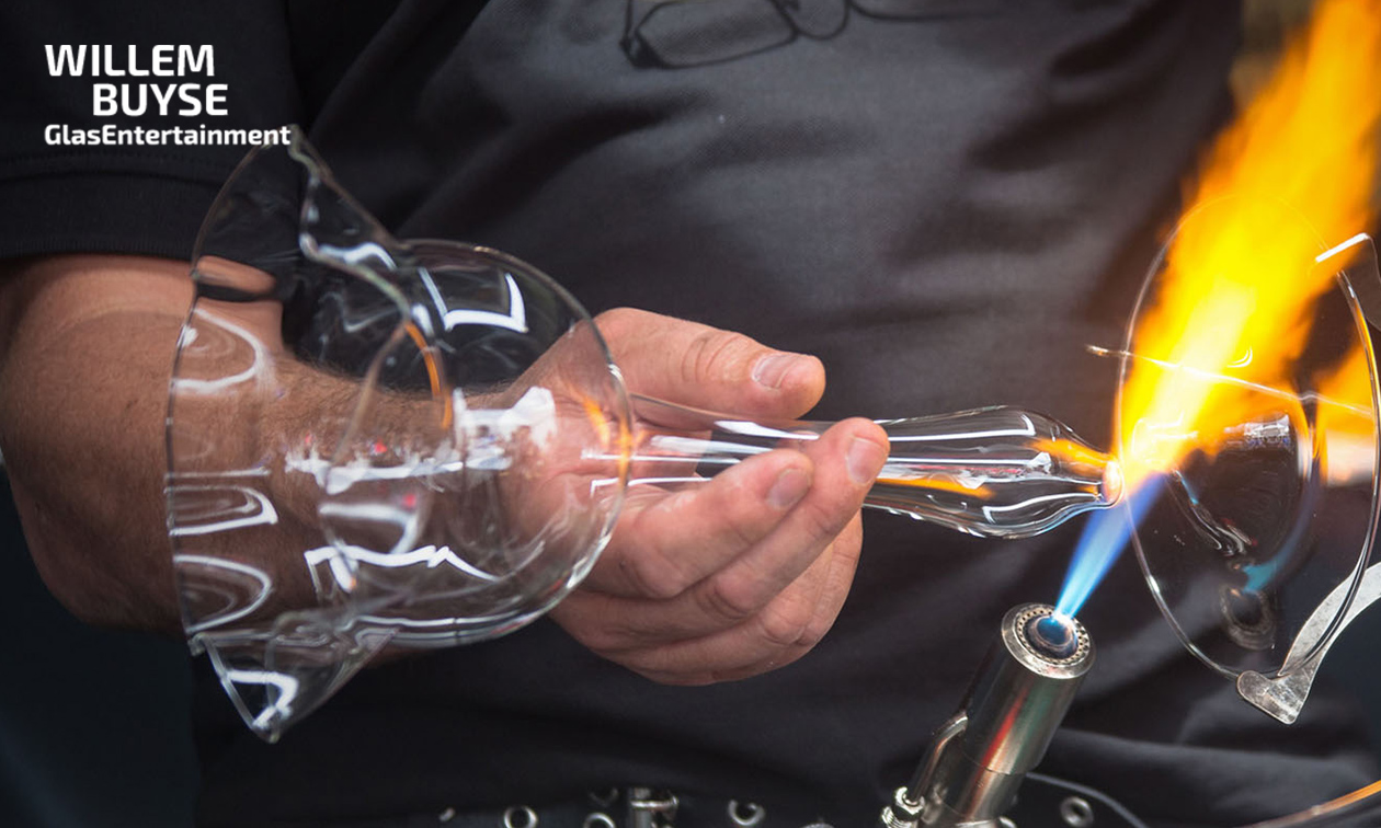 Workshop glasblazen + koffie/thee + lekkernij