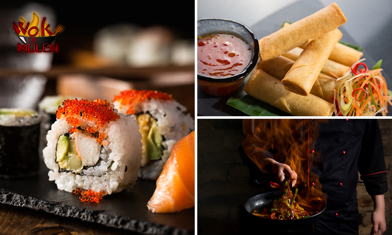 All-You-Can-Eat (3 uur) bij Wok de Molen