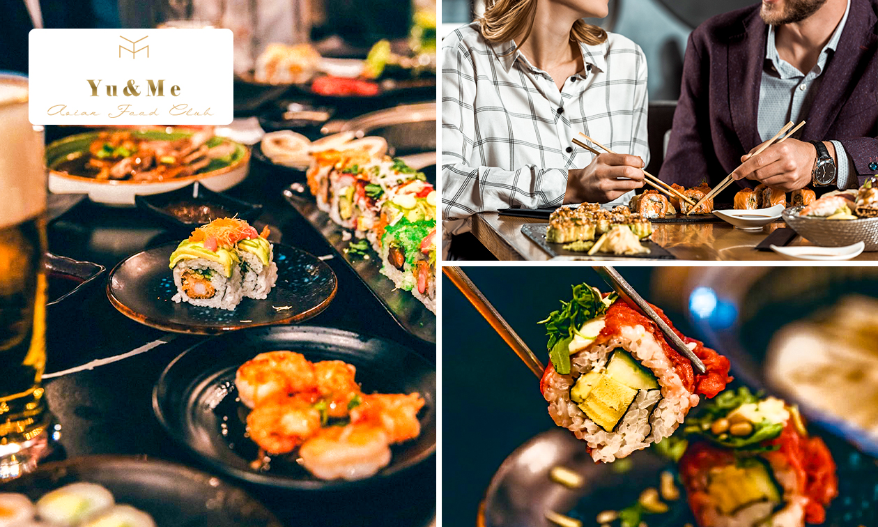 All-You-Can-Eat Sushi & Grill (2 uur) bij Yu & Me