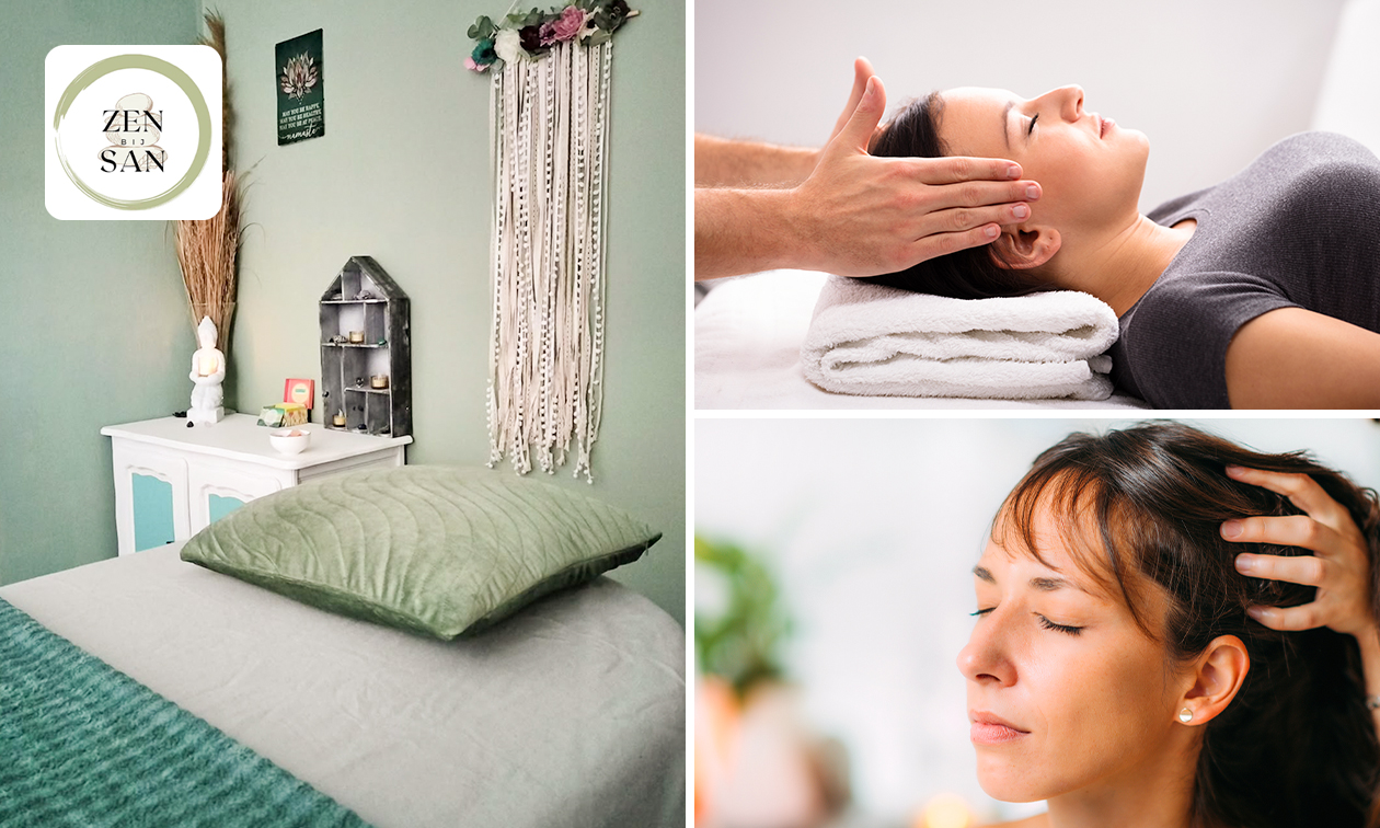 Hairplay (30 min) OF Indiase hoofdmassage (40 min) OF reiki incl. intake (60 min) Hairplay (30 min) OF Indiase hoofdmassage (40 min) OF reiki incl. intake (60 min)