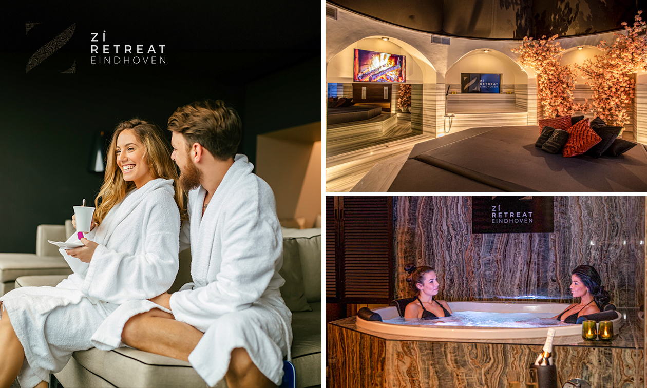 Verblijfsarrangement voor 2 + privéwellness bij Zí Retreat Eindhoven