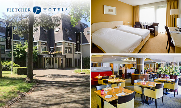Übernachtung für 2 + opt. Frühstück und 3-Gänge-Menü bei Fletcher Hotels