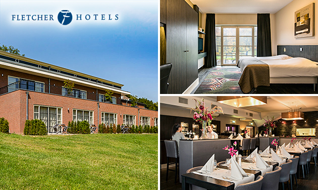 Übernachtung für 2 + opt. Frühstück und 3-Gänge-Menü bei Fletcher Hotels