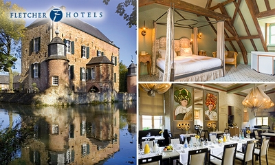 Overnachting voor 2 + evt. ontbijt en 3-gangendiner bij Fletcher Hotels