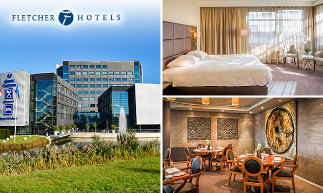 Übernachtung für 2 + opt. Frühstück und 3-Gänge-Menü bei Fletcher Hotels