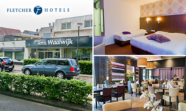 Übernachtung für 2 + opt. Frühstück und 3-Gänge-Menü bei Fletcher Hotels
