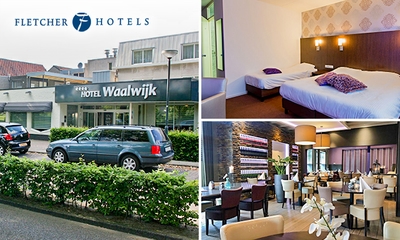 Overnachting voor 2 + evt. ontbijt en 3-gangendiner bij Fletcher Hotels