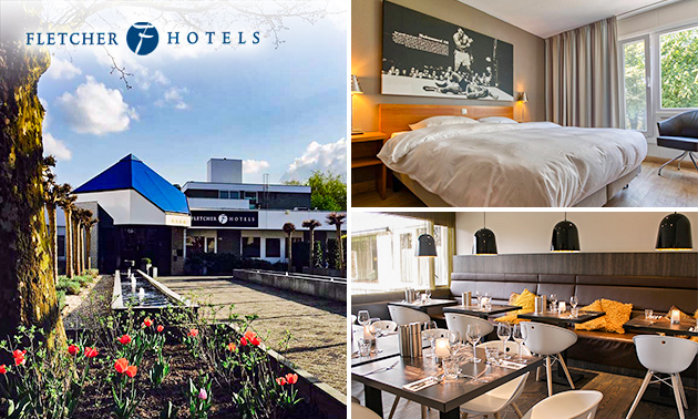 Übernachtung für 2 + opt. Frühstück und 3-Gänge-Menü bei Fletcher Hotels